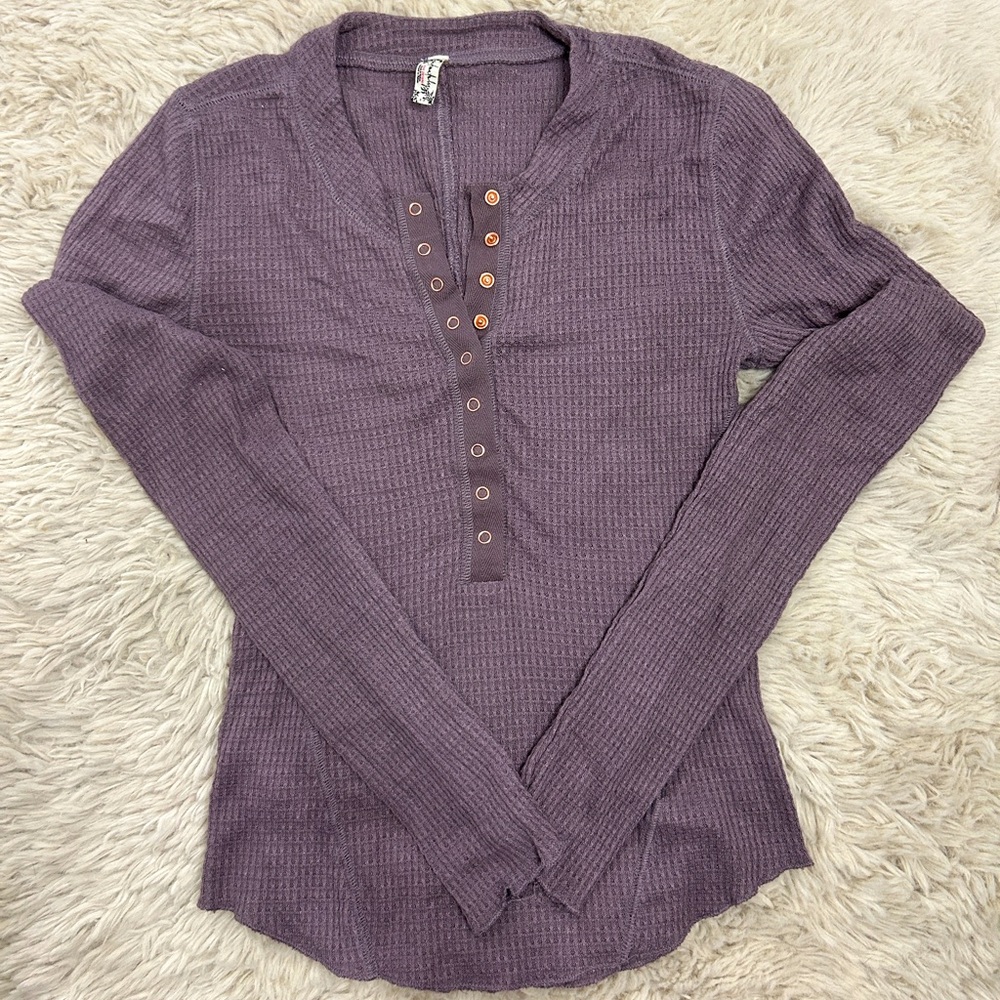 Intimately by Free People purple/grey thermal